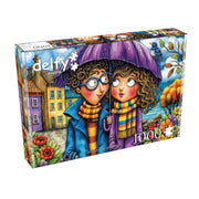Delfy Under One Umbrella 1000pc Jigsaw Puzzle