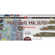 DK Decals 1/48 North-American Mitchell Mk.II/III in RAF Service