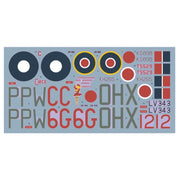 DK Decals 1/48 Description:Consolidated B-24 Liberator in RAF Service