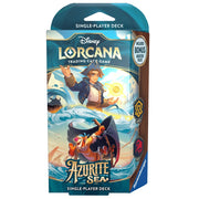 Disney Lorcana TCG Azurite Sea Series 6 Single Player Deck Amber Ruby