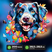 Escape Welt Dog 200pc Wooden Jigsaw Puzzle