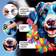 Escape Welt Dog 200pc Wooden Jigsaw Puzzle