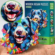 Escape Welt Dog 300pc Wooden Jigsaw Puzzle