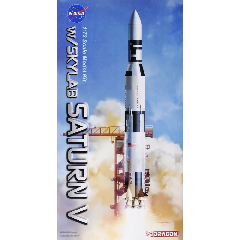 Dragon 11021 1/72 Saturn V With Skylab – Metro Hobbies