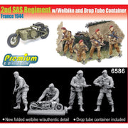 Dragon 6586 1/35 2nd SAS Regiment with Welbike and Drop Tube Container (France 1944)