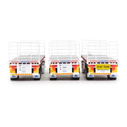 Mammoet Collectibles Z410305 1/50 Mammoet Freighter Triple Road Train Trailer Set