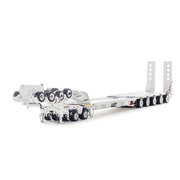 Drake Collectibles ZT09232 1/50 White 2x8 Dolly and 5x8 Dropdeck Swingwing Diecast Trailer