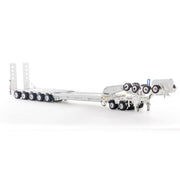 Drake Collectibles ZT09232 1/50 White 2x8 Dolly and 5x8 Dropdeck Swingwing Diecast Trailer