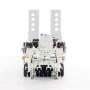 Drake Collectibles ZT09232 1/50 White 2x8 Dolly and 5x8 Dropdeck Swingwing Diecast Trailer