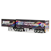 Drake Collectibles ZT09287 1/50 T-Liner B-Double Trailers Ross Transport