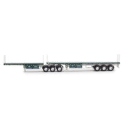 Drake Collectibles 1/50 Freighter B Double Flat Top-Hi-Quality Heavy Haulage