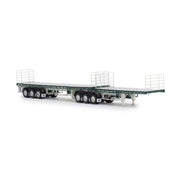 Drake Collectibles 1/50 Freighter B Double Flat Top-Hi-Quality Heavy Haulage
