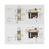 Dualsky T8F Flat Thin Coreless Programmable HV Wing Servo