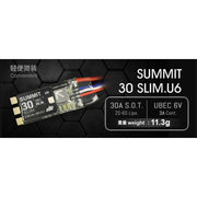 Dualsky Summit 30 Slim U6 6S Brushless ESC