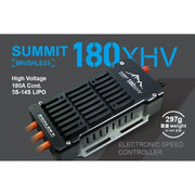 Dualsky DSXM42286 SUMMIT 180XHV Brushless 5S-14S ESC