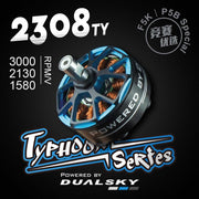 Dualsky DSXM52142 XM2308TY-10 3000kv F3P Brushless Motor with 5mm Hollow Shaft