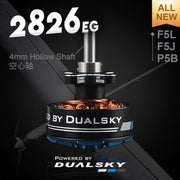 Dualsky DSXM52144 XM2308TY-19 1580kv F3P Brushless Motor with 5mm Hollow Shaft