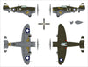 Dora Wings 48054 1/48 Republic P-47C Thunderbolt with Ferry Tank