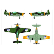 Dora Wings 1/72 Morane-Saulnier MS.406.C1 Finnish Aces