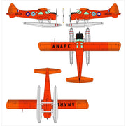 Dora Wings 48060 1/48 de Havilland Canada DHC-2 Beaver - float version RAAF- ANARE