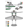 Dora Wings 72020 1/72 Savoia-Marchetti S.55 Torpedo Bomber