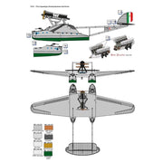 Dora Wings 72020 1/72 Savoia-Marchetti S.55 Torpedo Bomber