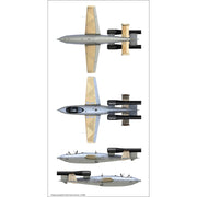 Das Werk 32001 1/32 Junkers JU EF-126 Elli/EF-127 Walli 3 in 1