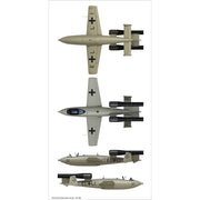 Das Werk 32001 1/32 Junkers JU EF-126 Elli/EF-127 Walli 3 in 1
