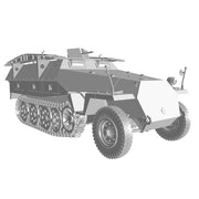 Das Werk 35030 1/35 Mtl. Pi. Pzwg. Sd.Kfz. 251/7 Ausf. D 2 in 1