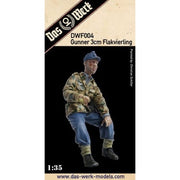 Das Werk F004 1/35 Flakvierling Gunner Anti Aircraft
