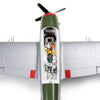 E-Flite Micro P-47 Thunderbolt 625mm BNF Basic with AS3X and SAFE Select