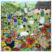 eeBoo Village Orchard 1000pc Jigsaw Puzzle
