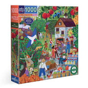 eeBoo Fall Apple Pick 1000pc Jigsaw Puzzle