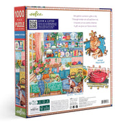 EeBoo Harvest Kitchen 1000pc Jigsaw Puzzle