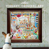 eeBoo Sweet Shoppe 1000pc Jigsaw Puzzle