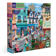 EeBoo Village By Sea 1000pc Jigsaw Puzzle