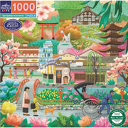 eeBoo Seasons in Kyoto 1000pc Jigsaw Puzzle