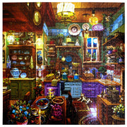 eeBoo Midnight Kitchen 1000pc Jigsaw Puzzle