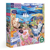 eeBoo Seashell Shore 1000pc Jigsaw Puzzle