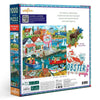 eeBoo New England Wharf 1000pc Jigsaw Puzzle