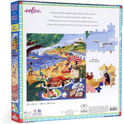 eeBoo Beach Umbrella 1000pc Jigsaw Puzzle