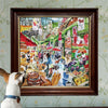 Eeboo London Market 1000pc Jigsaw Puzzle