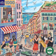 eeBoo Lisbon 1000pc Jigsaw Puzzle