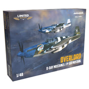 Eduard 1/48 Overlord: D-Day Mustangs / P-51B Mustang Dual Combo Plastic Model Kit