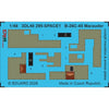 Eduard 1/48 B-26C-45 Marauder Cockpit Insulation & Armour Plates SPACE for ICM