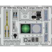 Eduard 491406 1/48 Sea King HU.5 Cargo Interior Detail Set