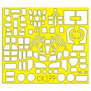 Eduard CX279 1/72 Boeing B-17G Flying Fortress Canopy Frame Mask Sheet