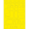 Eduard EX718 1/48 O-2A for ICM kit Mask set
