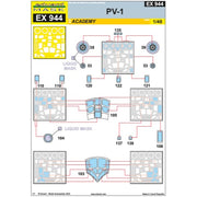 Eduard EX944 1/48 PV-1 Ventura Mask
