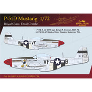 Eduard 1/72 P-51D Mustang Dual Combo Plastic Model Kit